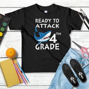 4th Grade Shirt, 100 Days Of School , Hardworking Student Shirt ,Teacher Life